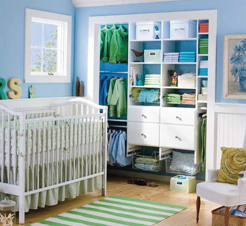 Techline Reach-In Closets for Kids